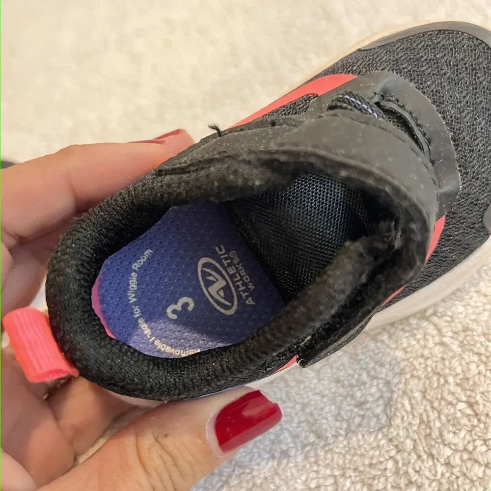 Lot Little Love Bug Leather Shoe 4 Baby Girl Floral Gymboree Sneakers Athletic 3